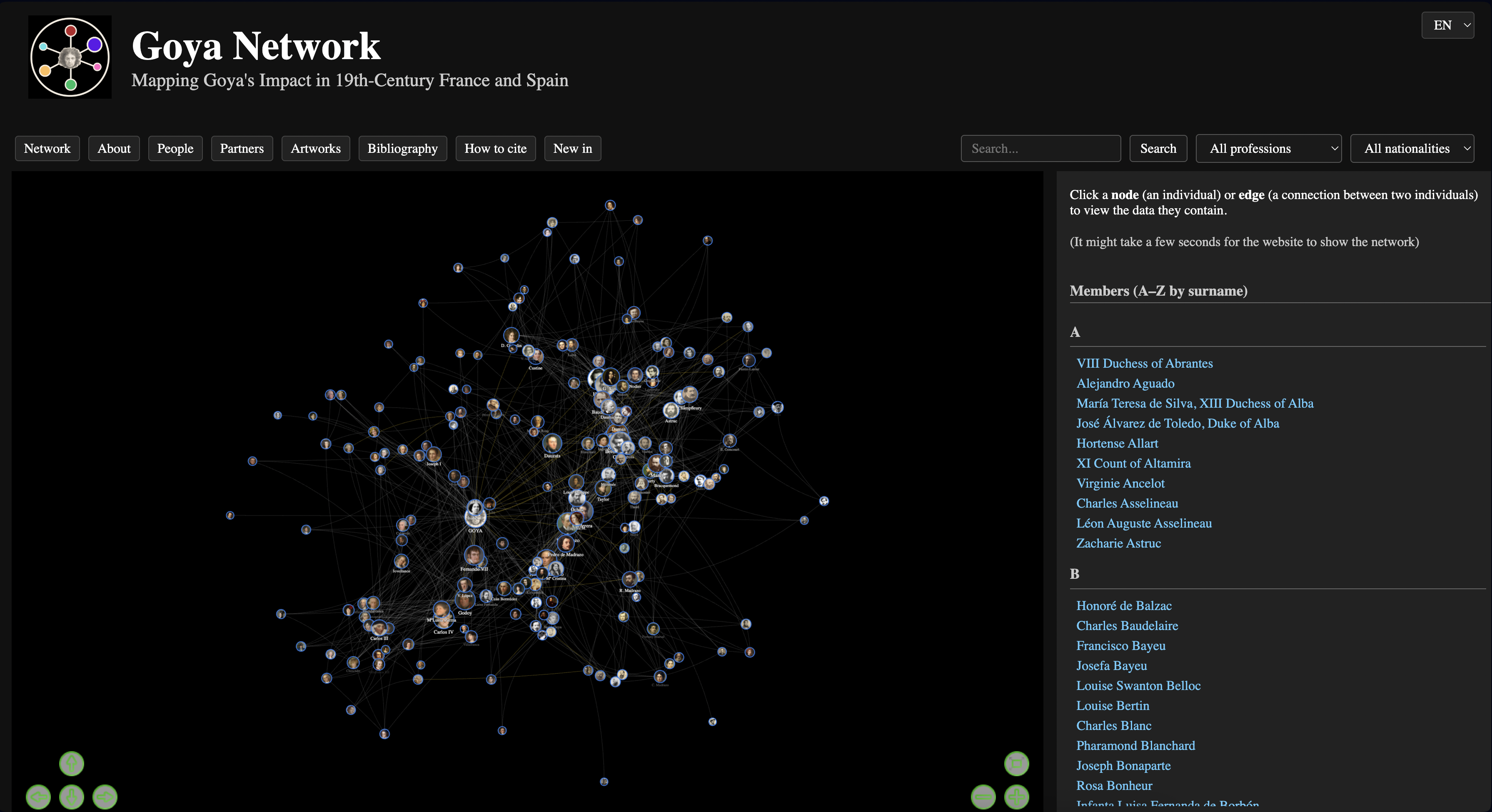 Mapping Goya's Impact in 19th-Century France and Spain